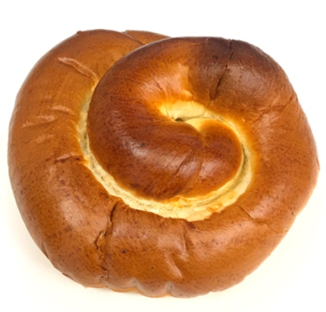 Large Plain Challah - Round