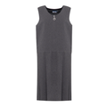 Girl Grey Pinafore Dress